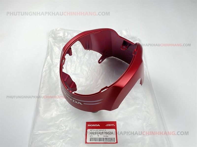 Bợ đồng hồ (A) đỏ nhám Scoopy K2F Thailand 53250-K2F-T60ZA