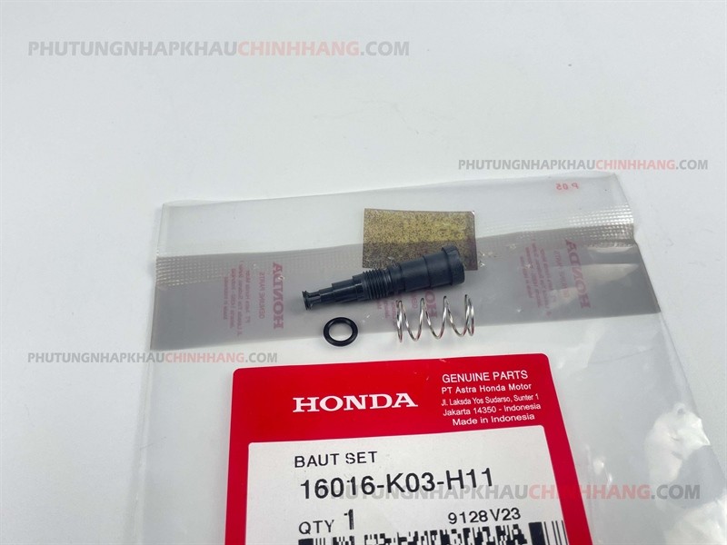 Ốc chỉnh garanty Honda tay ga - 16016K03H11