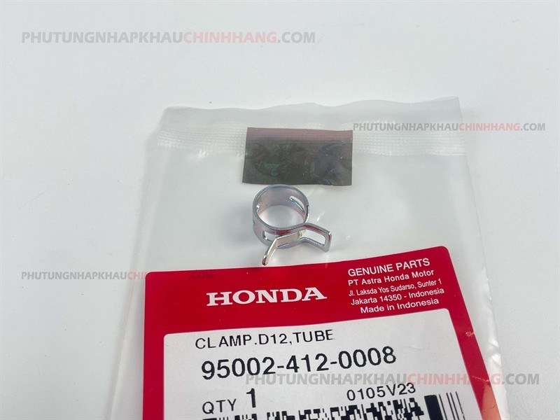 Kẹp ốc xả cặn D12 Honda - 950024120008