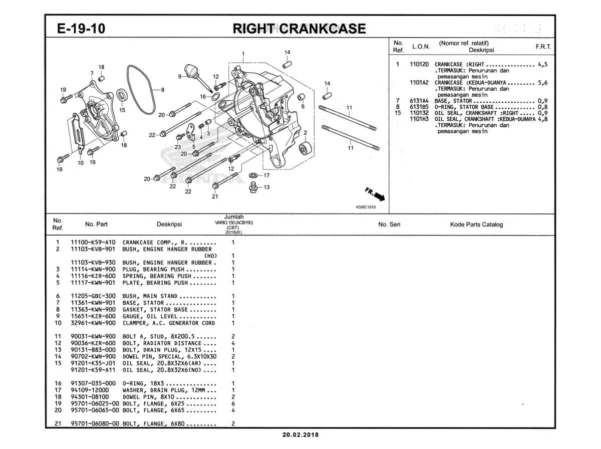 E-19-10-Right-Crankcase-Katalog-New-Vario-150-K59J-1
