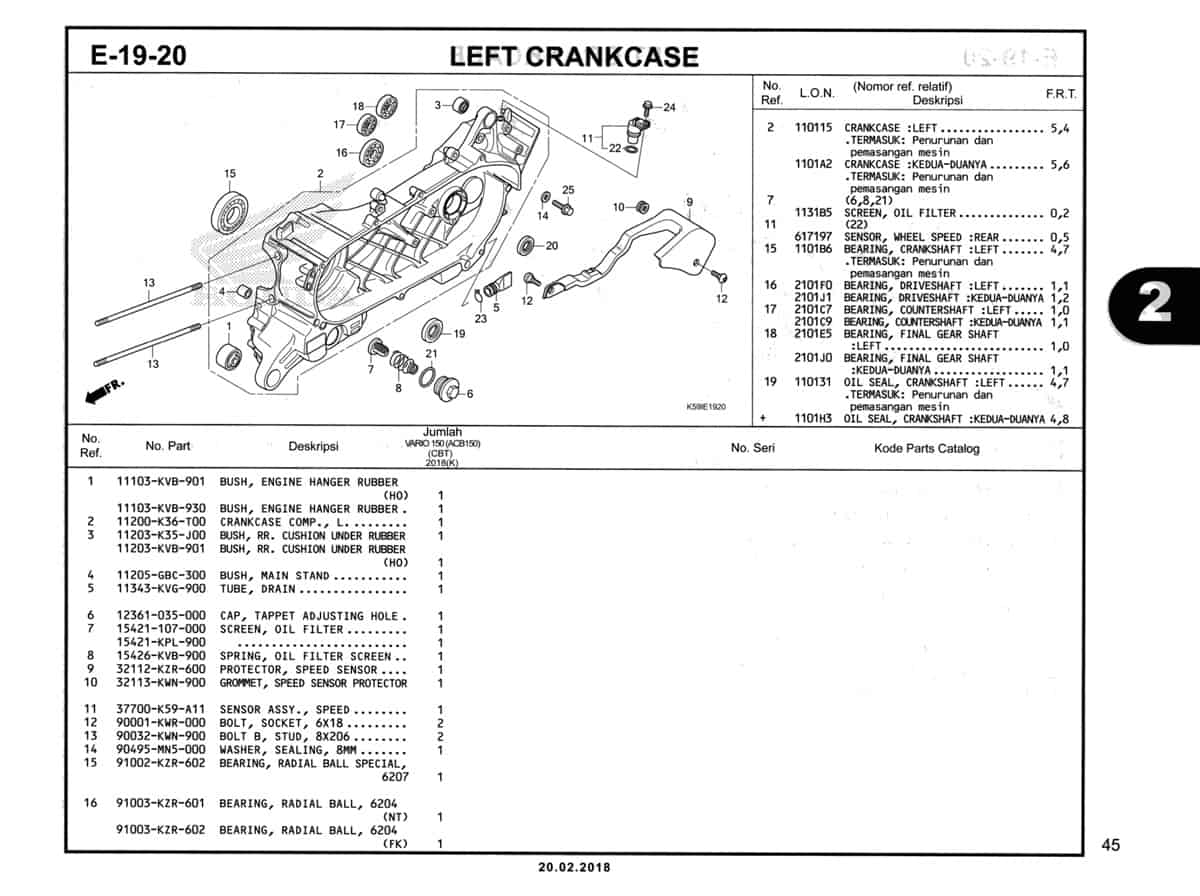 E-19-20-Left-Crankcase-Katalog-New-Vario-150-K59J