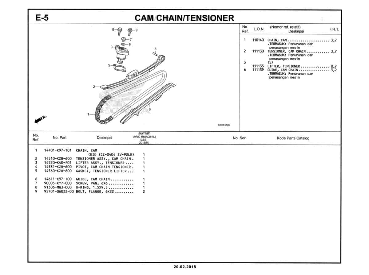 E-5-Cam-Chain-Tensioner-Katalog-New-Vario-150-K59J-1