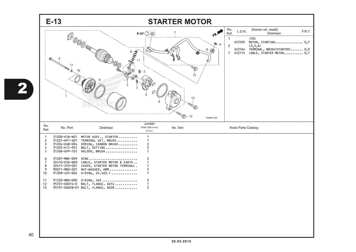 E13-Starter-Motor
