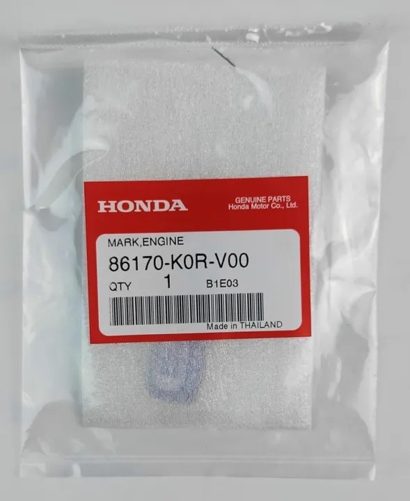 Tem ESP+ Honda Thailand 86170-K0R-V00