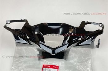 Ốp đầu trước Đen Bóng Ánh Xanh Air Blade 160 2022, Nắp tay lái Bợ cổ trước AB 125 4 val 2023 2024+