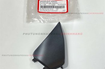 Ốp khóa nắp khẩn cấp Đen Nhám Air Blade 125/150 2020 2021, Nắp phụ mở cốp yên AB 125/160 4 val 2022 2023+