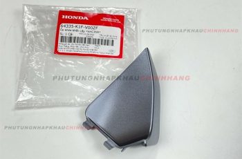 Ốp khóa nắp khẩn cấp Bạc Nhám Air Blade 125/150 2020 2021, Nắp phụ mở cốp yên AB 125/160 4 val 2022 2023+