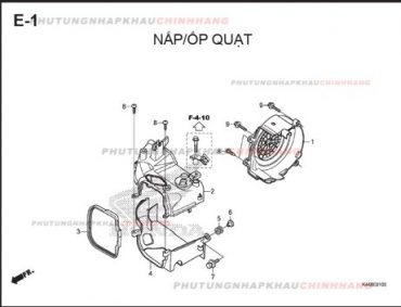 E1 – ỐP QUẠT – HONDA VISION 110 (K44)