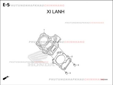 E5 – XY LANH – HONDA WINNER X V3 V4 (K2P)