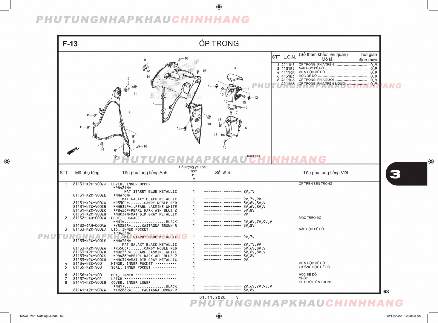 F13 - ỐP TRONG - HONDA VISION 110 (K2C)