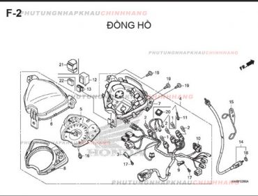 F2 – ĐỒNG HỒ – HONDA VISION 110 (K44)