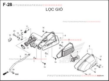 F28 – LỌC GIÓ – HONDA VISION 110 (K2C)