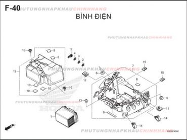 F40 – BÌNH ĐIỆN  – HONDA VISION 110 (K2C)