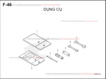 F46 – DỤNG CỤ  – HONDA VISION 110 (K2C)