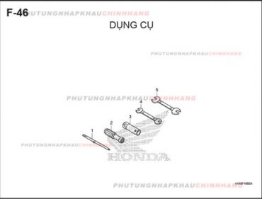 F46 – DỤNG CỤ – HONDA VISION 110 (K44)