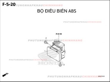 F5-20 – BỘ ĐIỀU KHIỂN ABS – HONDA WINNER X V3 V4 (K2P)