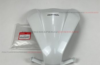 Mặt nạ Vision K44 2015-2020 màu Trắng Xanh, Ốp mặt đèn trước vision 110 2016 2017 2018 2019