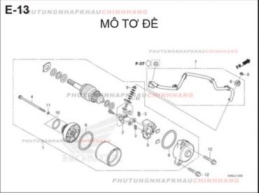 E13 – MÔ TƠ ĐỀ – HONDA WINNER X V2 2019 (K56L)