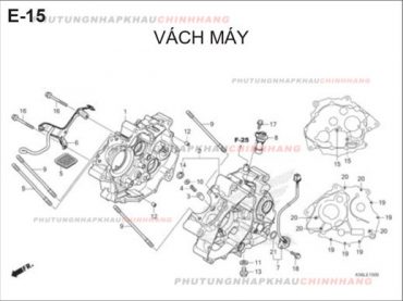 E15 – VÁCH MÁY – HONDA WINNER X V2 2019 (K56L)