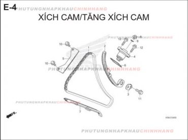 E4 – XÍCH CAM – HONDA WINNER X V2 2019 (K56L)