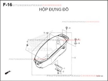 F16 – HỘP ĐỰNG ĐỒ – HONDA LEAD 125 4VAL (K2T)