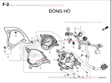 F2 – ĐỒNG HỒ – HONDA LEAD 125 4VAL 2025 (K2TS)