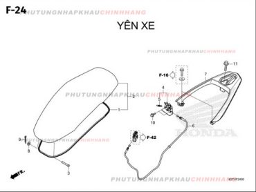 F24 – YÊN XE – HONDA LEAD 125 4VAL 2025 (K2TS)