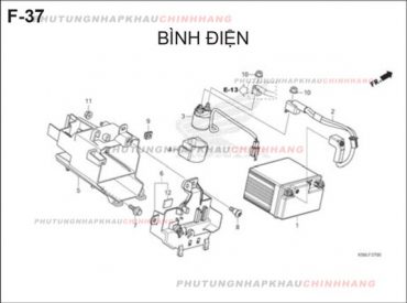 F37 – BÌNH ĐIỆN – HONDA WINNER X V2 2019 (K56L)