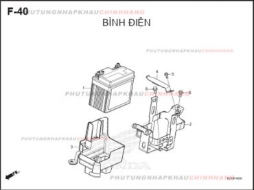 F40 – BÌNH ĐIỆN – HONDA LEAD 125 4VAL (K2T)