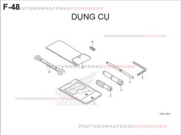 F48 – DỤNG CỤ – HONDA WINNER X V2 2019 (K56L)