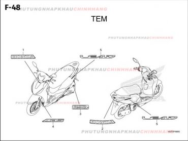 F48 – TEM XE – HONDA LEAD 125 4VAL 2025 (K2TS)