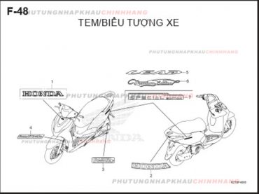 F48 – TEM XE – HONDA LEAD 125 4VAL (K2T)