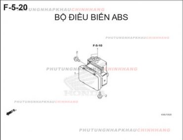 F5-20 – BỘ ĐIỀU BIẾN ABS – HONDA WINNER X V2 2019 (K56L)