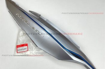 Ốp sườn Air Blade 125 2020 2021 màu Bạc Bóng bên Phải tem Tiêu Chuẩn 2020, Bụng sau Ốp thân xe AB 125 Air Blade 150