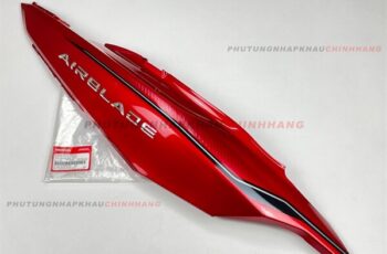 Ốp sườn Air Blade 125 2020 2021 màu Đỏ Tươi bên Phải tem Tiêu Chuẩn 2020, Bụng sau Ốp thân xe AB 125 Air Blade 150