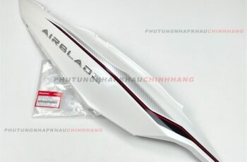 Ốp sườn Air Blade 125 2020 2021 màu Trắng bên Phải tem Tiêu Chuẩn 2020, Bụng sau Ốp thân xe AB 125 Air Blade 150