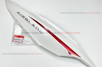 Ốp sườn Air Blade 125 2020 2021 màu Trắng bên Phải tem Tiêu Chuẩn 2021, Bụng sau Ốp thân xe AB 125 Air Blade 150