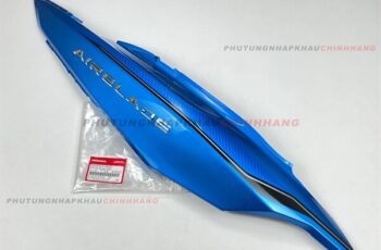 Ốp sườn Air Blade 125 2020 2021 màu Xanh Dương bên Phải tem Tiêu Chuẩn 2020, Bụng sau Ốp thân xe AB 125 Air Blade 150