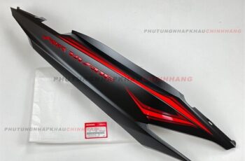 Ốp sườn Air Blade 125 2017 màu Đen Nhám bên Phải tem Đỏ bản Đặc Biệt, Bụng sau Ốp thân xe AB 125 2016 2018 2019