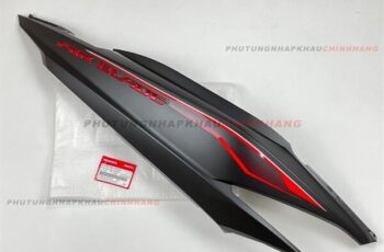 Ốp sườn Air Blade 125 2018 màu Đen Nhám bên Phải tem Đỏ bản Kỉ Niệm 10 Năm, Bụng sau Ốp thân xe AB 125 2016 2017 2019