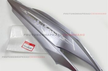 Ốp sườn Air Blade 125 2019 màu Ghi Bạc bên Phải tem bản Cao Cấp, Bụng sau Ốp thân xe AB 125 2016 2017 2018