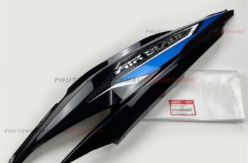 Ốp sườn Air Blade 125 2019 màu Đen Bóng bên Trái tem Xanh Dương bản Tiêu Chuẩn, Bụng sau Ốp thân xe AB 125 2016 2017 2018