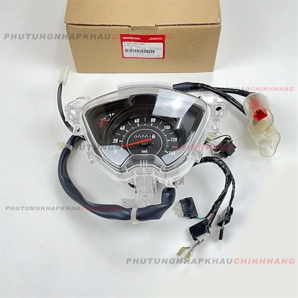 Đồng hồ Vision K44 2015-2020 đời sau khóa chìa, Bộ đồng hồ tốc độ Vision 110 2016 2017 2018 2019 - 37200K44V84