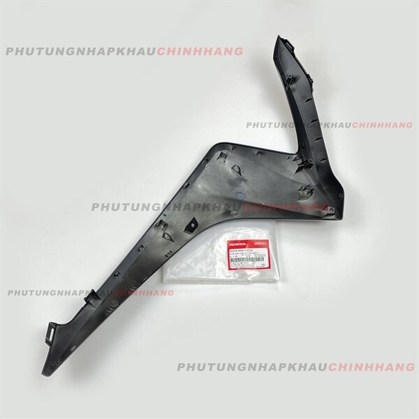 Cánh yếm Vision K44 2015 màu Đen Nhám bên Trái, Bửng trước Ốp cánh gà vision 110 2016 2017 2018 2019 2020 - 64450K44V30ZA