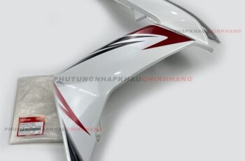 Cánh yếm Air Blade 125 2013 màu Trắng bên Phải tem Đỏ, Cánh bửng Yếm trước AB 125 K27 2014 2015