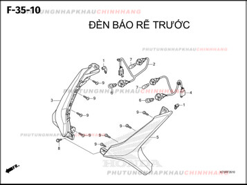 F35-10 – ĐÈN XI NHAN – HONDA FUTURE 125 2018 (K73)