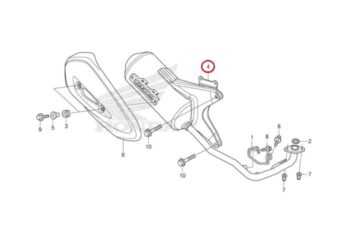 Pô xe Sh Mode 125 2013-2020, Ống xả Sh Mode 2014 2015 2016 2017 2018 2019