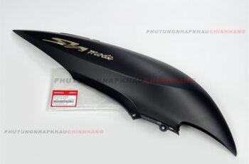 Ốp sườn Sh Mode 125 4 val bên Phải màu Đen Nhám tem Vàng 2022 2023, Ốp thân Bụng sau Sh Mode 4 val K1N 2021 2024