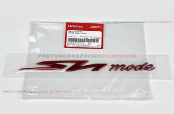 Tem chữ nổi Đỏ Sh Mode 125 4 val 2021 2022 2023 2024 2025, Tem ốp sườn Tem xe Sh Mode 4 val K1N