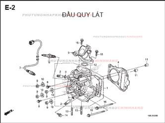 E2 – ĐẦU QUY LÁT – HONDA WAVE RSX 110 (K90J)